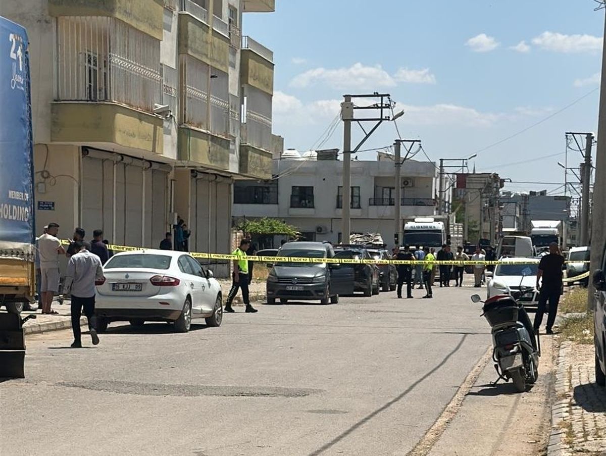 Mardin Kızıltepe'de yaşanan silahlı kavga sonrası olay yeri