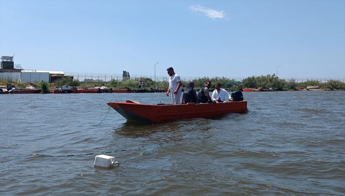Meriç Nehri'nde su ürünleri denetimi ve stok tespiti çalışması yapıldı