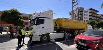 Muğla'da tırın çarptığı yaya hayatını kaybetti
