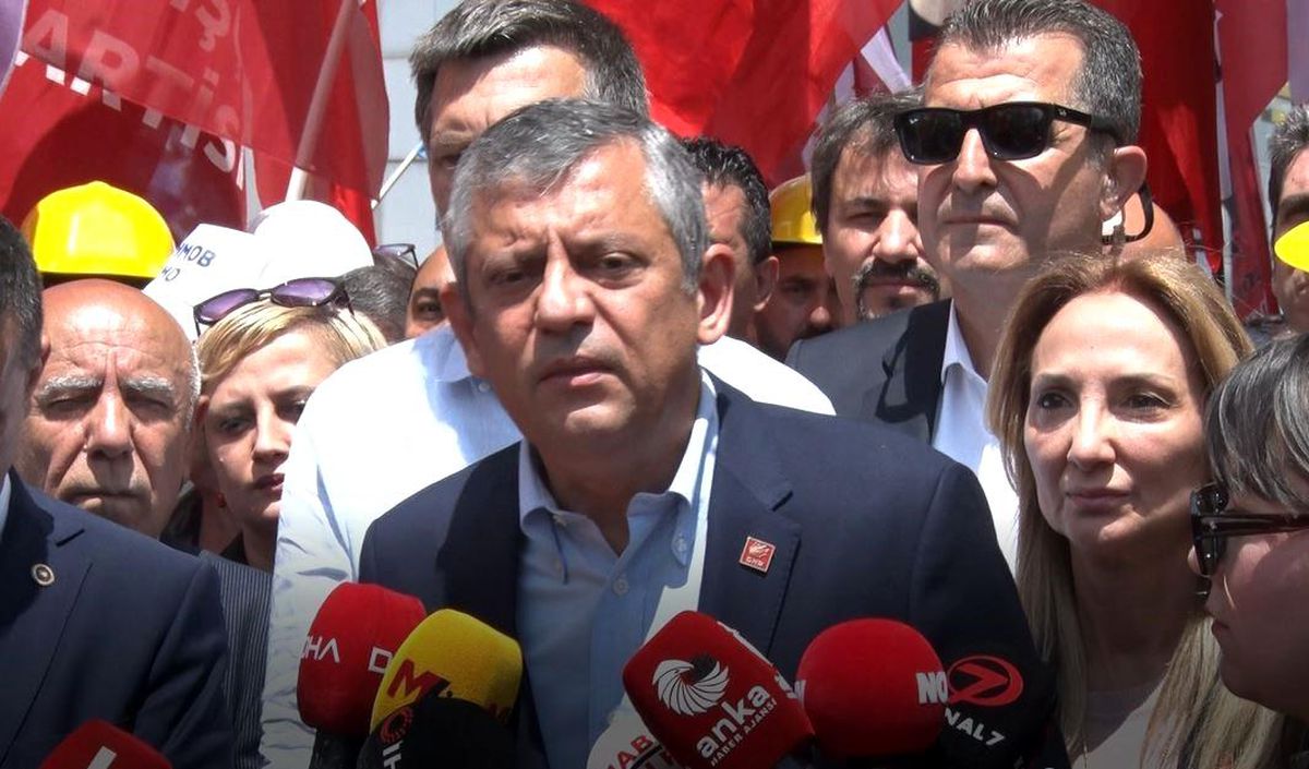 Özgür Özel: 'Son kuruş ödenene, haklarını alana kadar madencilerin arkasındayız'