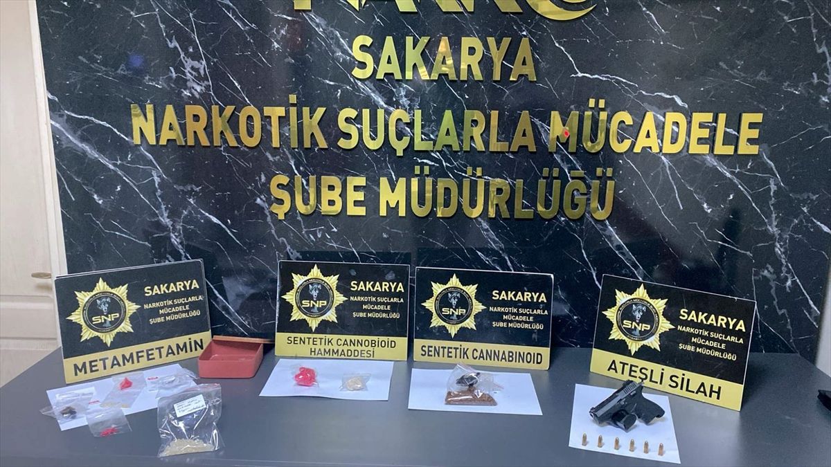 Sakarya'da uyuşturucu operasyonunda 1 şüpheli tutuklandı