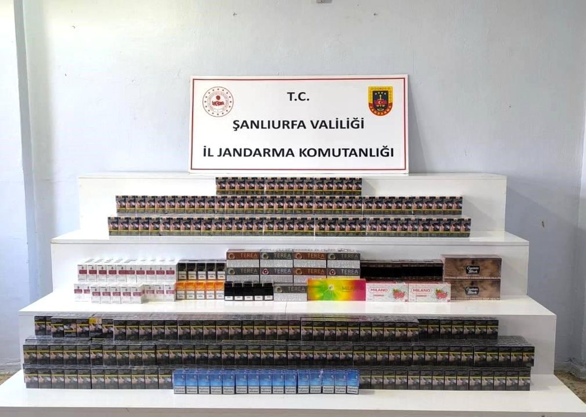 Şanlıurfa'da kaçak tütün ve sigara operasyonu: 20 şüpheliye işlem