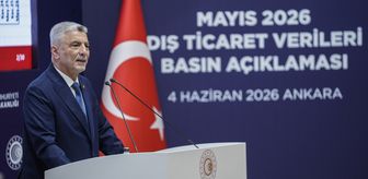 Ticaret Bakanı Ömer Bolat mayıs ayı dış ticaret verilerini açıkladı Açıklaması