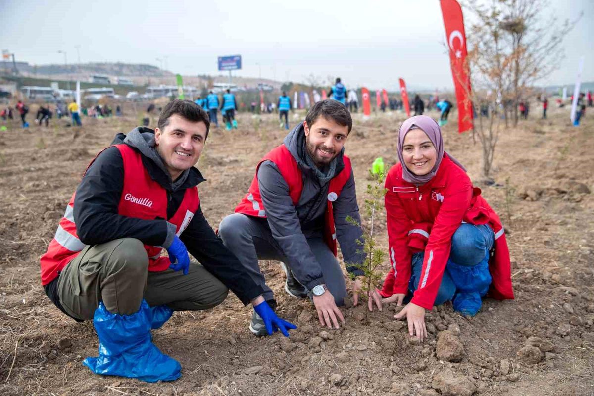Türk Kızılay ve Tarım ve Orman Bakanlığı iş birliğinde 