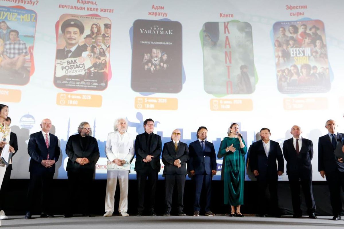 Türkiye- Kırgızistan Türk Film Günleri Bişkek'te 10. kez perde açtı