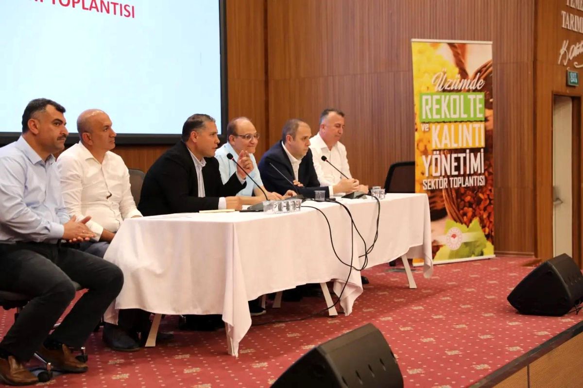 Üzümcünün gündemi rekolte, kalıntı ve fiyat