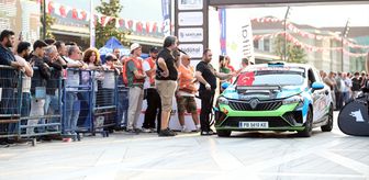 50. Yeşil Bursa Rallisi öncesi start seremonisi yapıldı