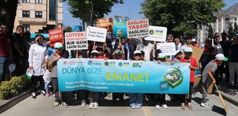 Amasya'da 'Çevreye Saygı' yürüyüşü yapıldı