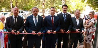Avanos'ta kursiyerlerin el emeği ürünleri sergilendi