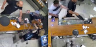 İstanbul'da kafede taşkınlık yapan müşteri gözaltına alındı