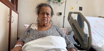 Aydın'da bir kişinin vücudundaki 40 kilogramlık kitle ameliyatla alındı