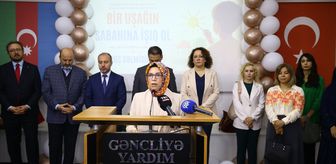 Bakü'de, Azerbaycanlı ve Türk kadınlar ortak kermes düzenledi