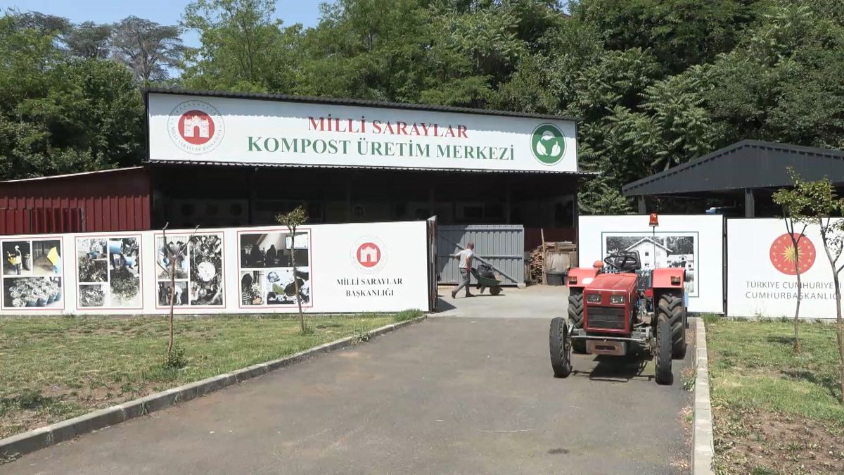 Beykoz Müzesi'nde bitkisel atıklar komposta dönüşüyor