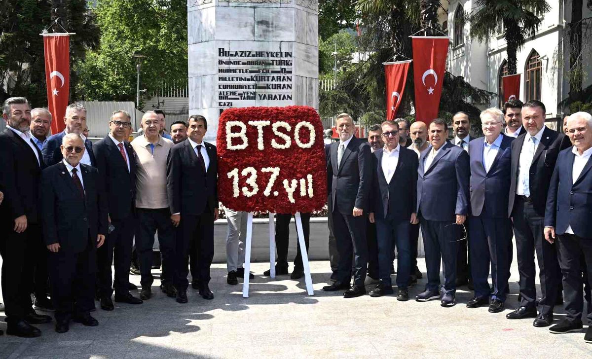 BTSO 137. kuruluş yıl dönümünü Kozahan’da kutladı