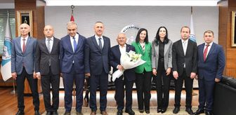 Çevre, Şehircilik ve İklim Değişikliği İl Müdürü Öztürk'ten Başkan Büyükkılıç'a ziyaret