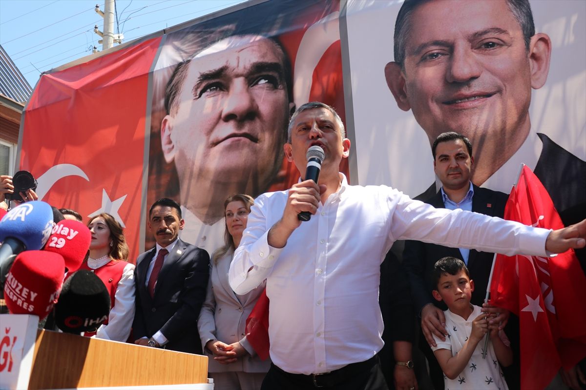 CHP TBMM Grup Başkanı Özel, Gümüşhane'de konuştu Açıklaması