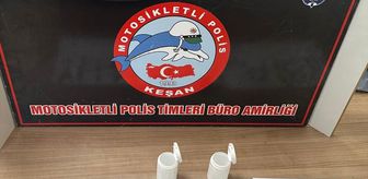 Edirne'de uyuşturucu operasyonunda 2 kişi gözaltına alındı