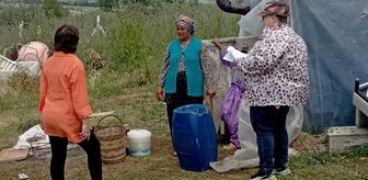 Gelibolu'da mevsimlik tarım işçilerine sağlık desteği