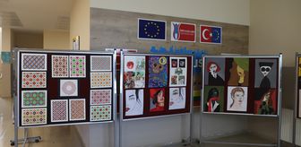 Gölbaşı'nda yıl sonu sergisi açıldı