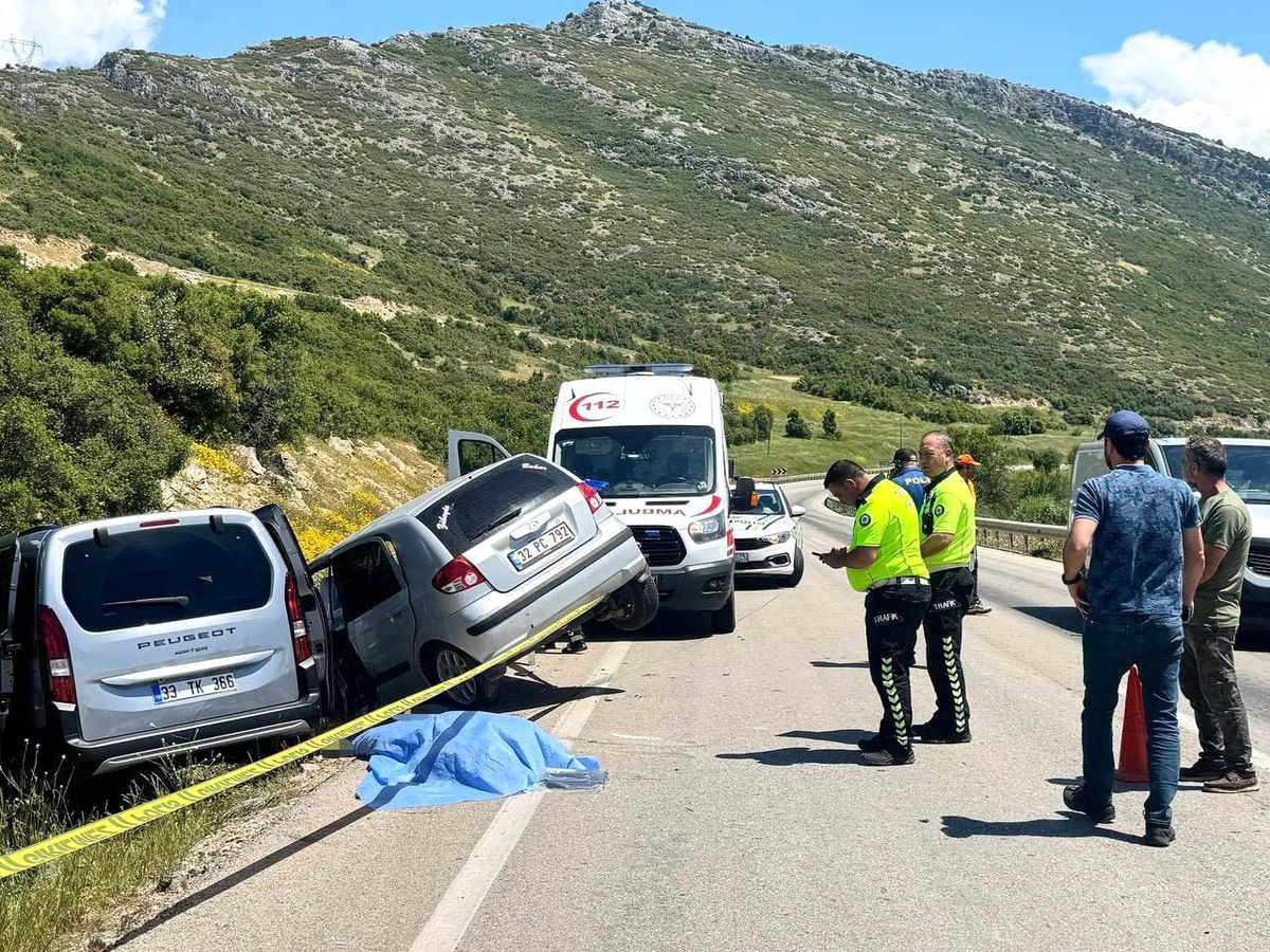 Isparta'daki trafik kazasında ölü sayısı 2'ye yükseldi
