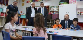 İstanbul Bahçelievler Milli Eğitim Müdürlüğünden Pazarcık'taki öğrencilere destek ve moral ziyareti