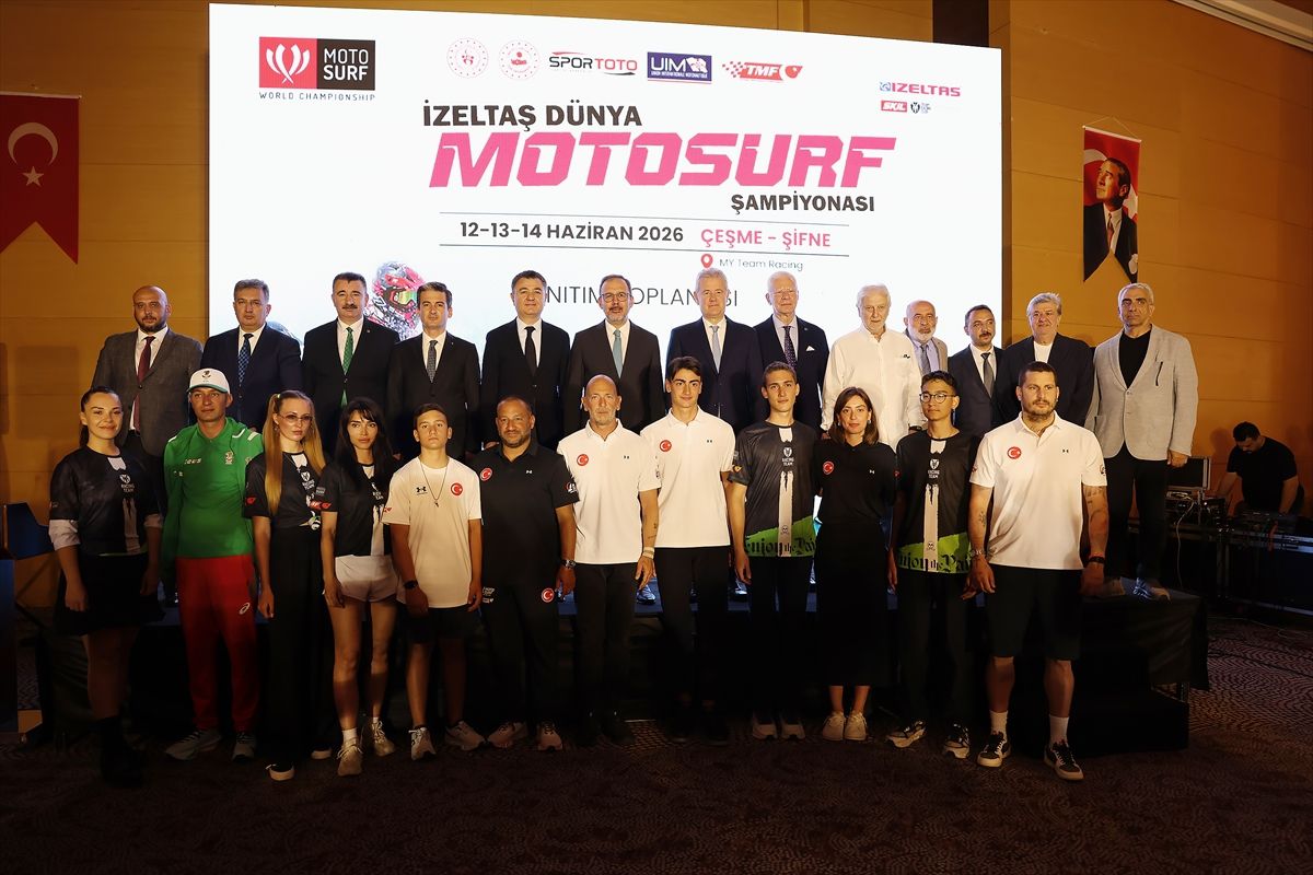 İzeltaş Dünya Motosurf Şampiyonası, 12 Haziran'da İzmir'de başlayacak