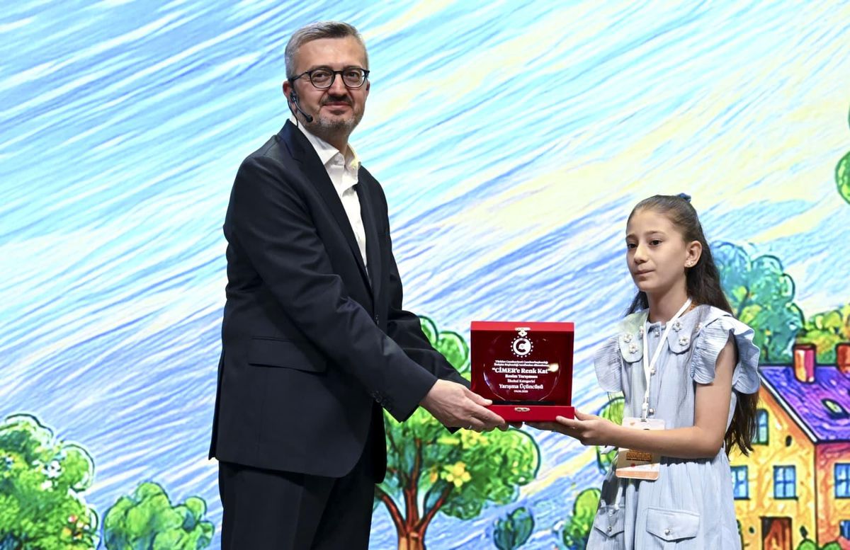 Kahramanmaraşlı öğrenci CİMER yarışmasında Türkiye üçüncüsü oldu