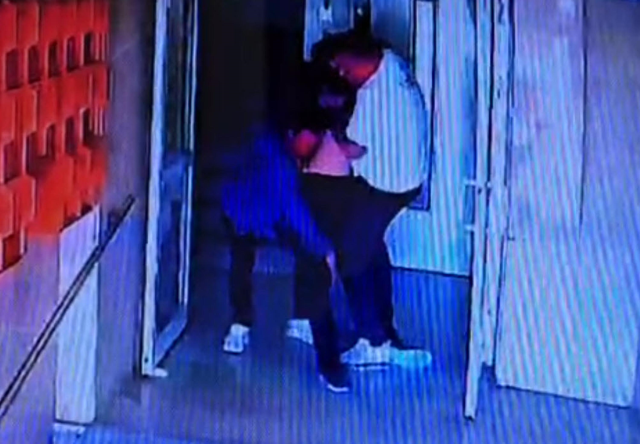 Melike Çiftçi being carried out