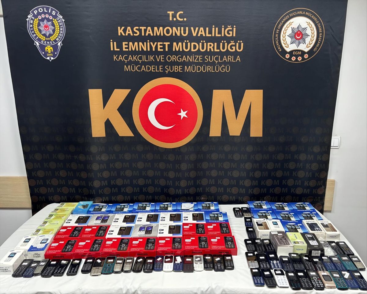Kastamonu'da düzenlenen kaçakçılık operasyonunda 1 kişi yakalandı