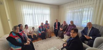 Kaymakam Kadir Perçi ev ziyaretlerine devam ediyor