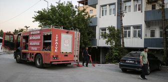 Mardin'de evde çıkan yangında dumandan etkilenen anne ve çocuğu hastaneye kaldırıldı