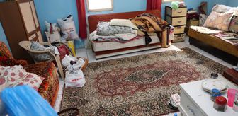 Mersin'de yalnız yaşayan engelli vatandaşın evini belediye ekipleri temizledi