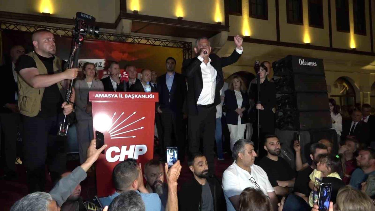 Özgür Özel: 'Ne bölünmenin, ne kavganın peşindeyiz'