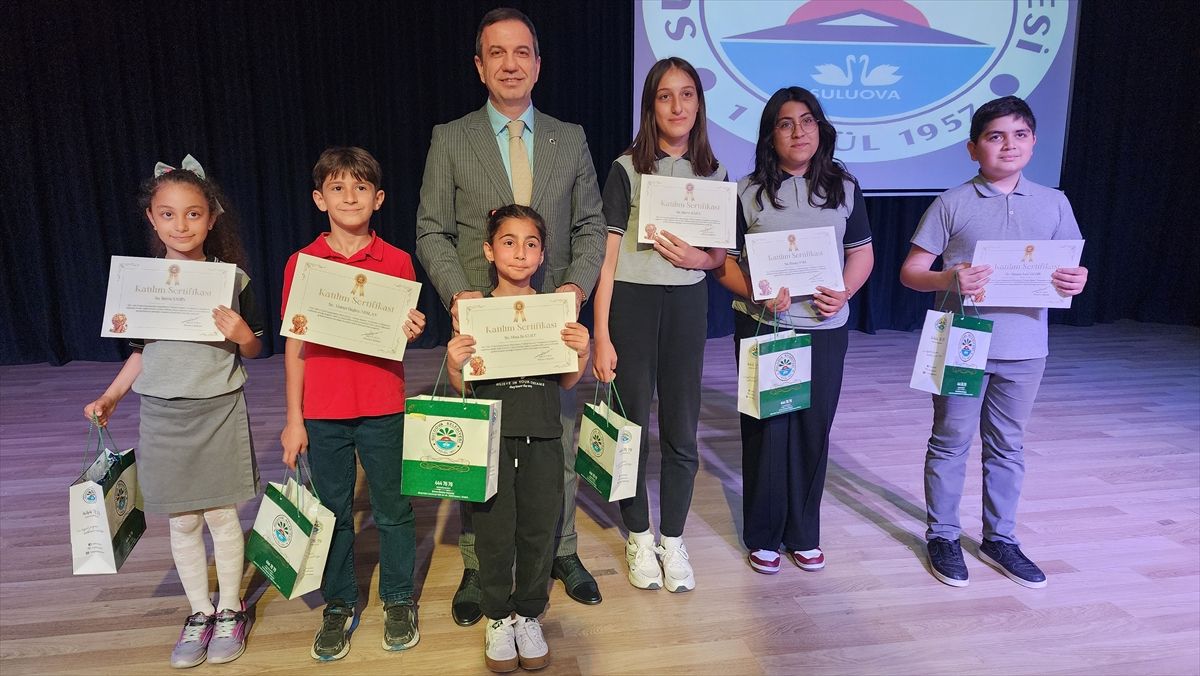 Suluova'da 'Atıktan Sanata' yarışmasının ödülleri sahiplerini buldu