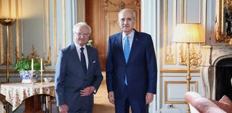 TBMM Başkanı Kurtulmuş, İsveç Kralı Carl XVI Gustaf tarafından kabul edildi