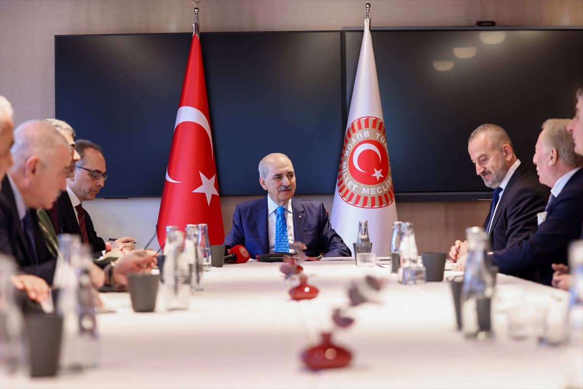 TBMM Başkanı Kurtulmuş, Süryani toplumu temsilcilerini kabul etti