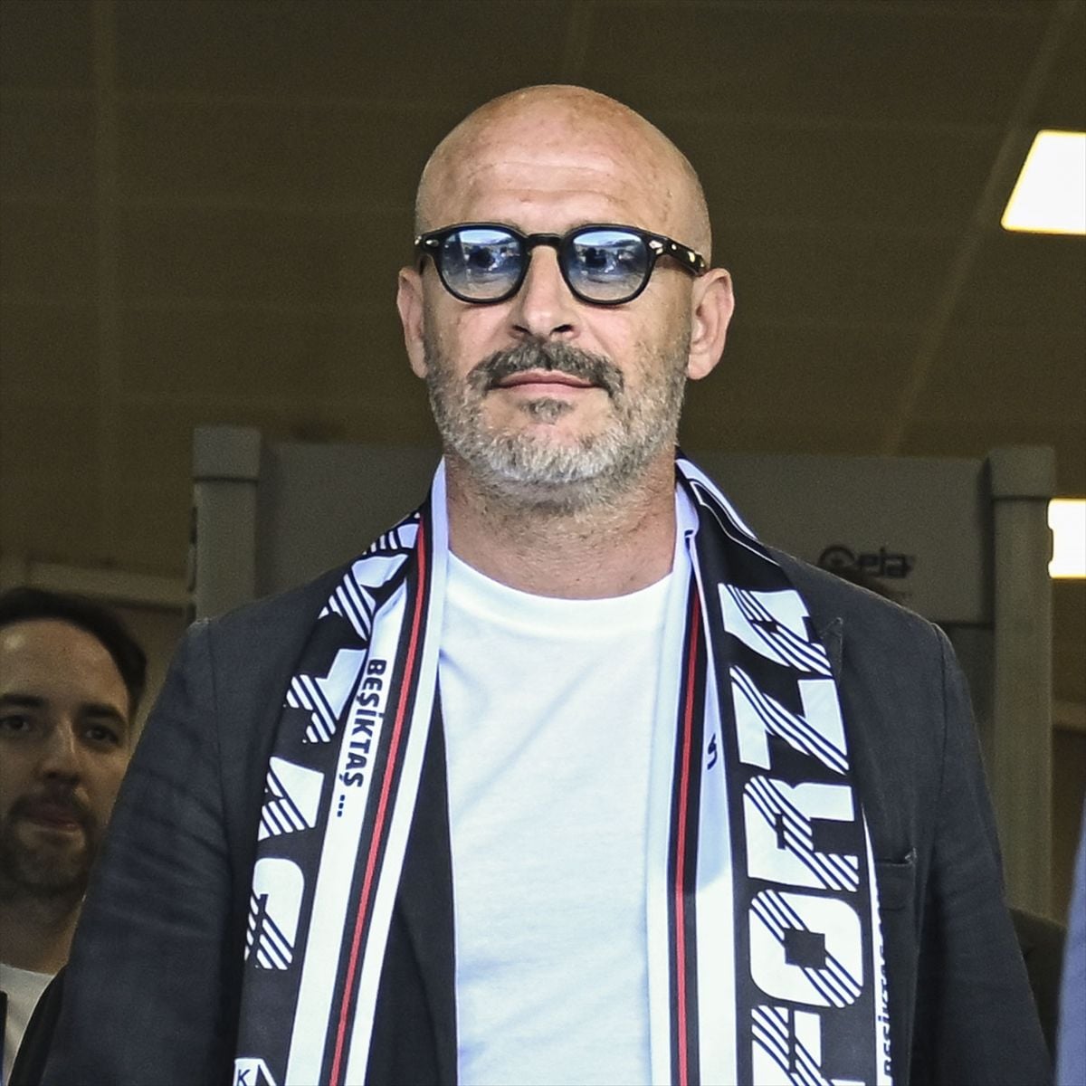 Teknik direktör Vincenzo Italiano, Beşiktaş için İstanbul'a geldi