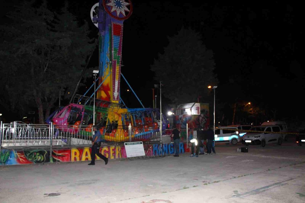 Amasya'da lunaparkta korkunç kaza: 20 yaşındaki genç hayatını kaybetti