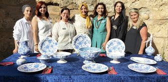 Antalya Side Müzesi'nde Selçuklu ve Osmanlı motifli çini sergisi açıldı