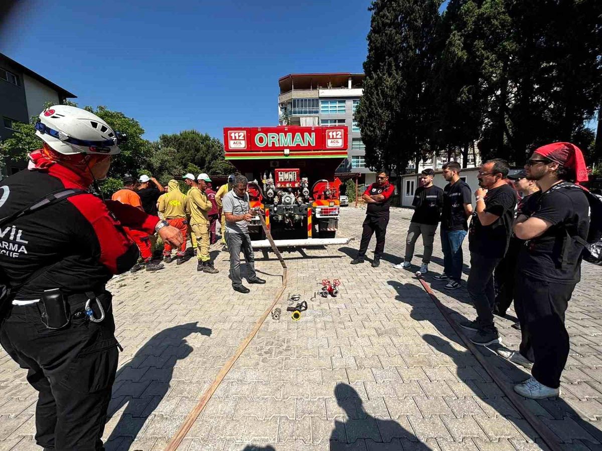 ASAK gönüllülerine orman yangınlarıyla mücadele eğitimi