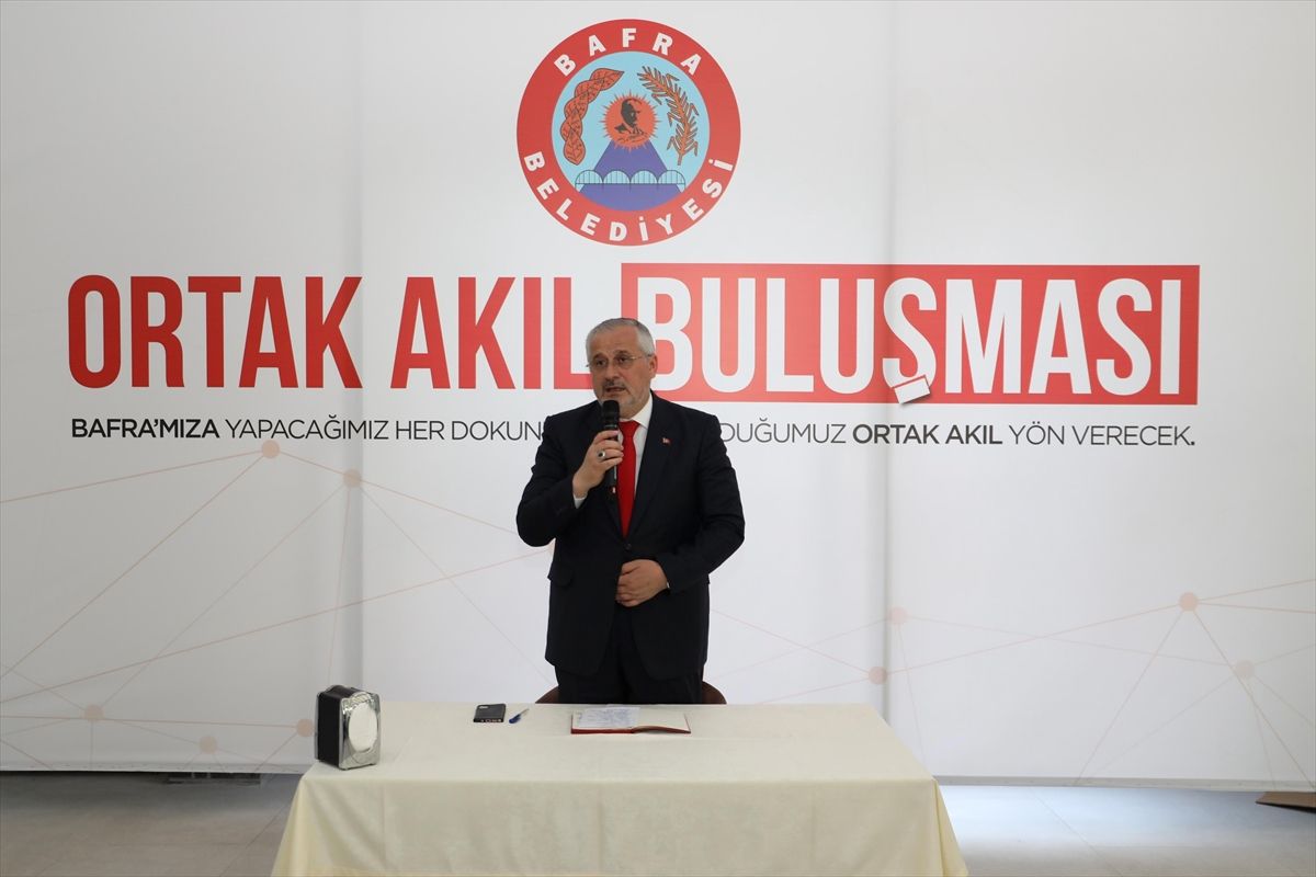 Bafra'da kentleşme ve gelecek vizyonu 'Ortak Akıl' toplantısında ele alındı