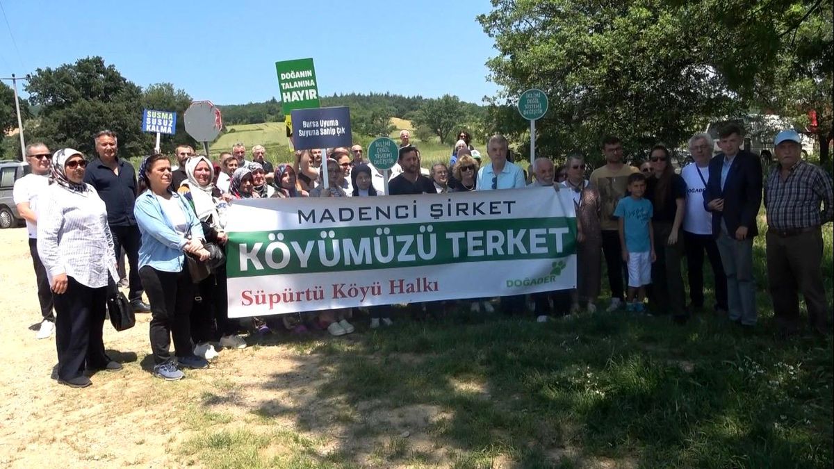 Çevre Günü'nde maden tepkisi: 'Doğal alanlarımız madencilerin çalışma sahasına dönüştürüldü'