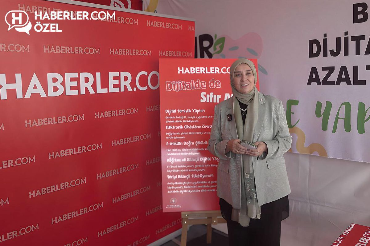 DEVA Partisi İstanbul Milletvekili Elif Esen, Sıfır Atık Festivali’nde Haberler.com’un Dijital Atık Testine katıldı, 80 puan aldı