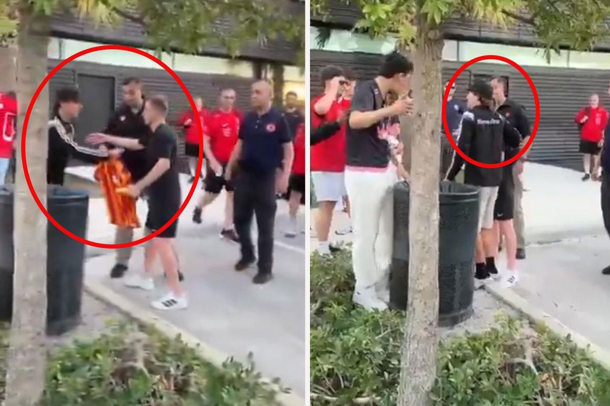 Kerem Aktürkoğlu milli takım kampında taraftarlarla bir araya geldi.