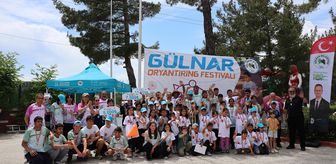 Gülnar'da oryantiring yarışması yapıldı