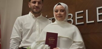 Gümüşhane'de 14 çift nikah için '06.06.2026'yı seçti