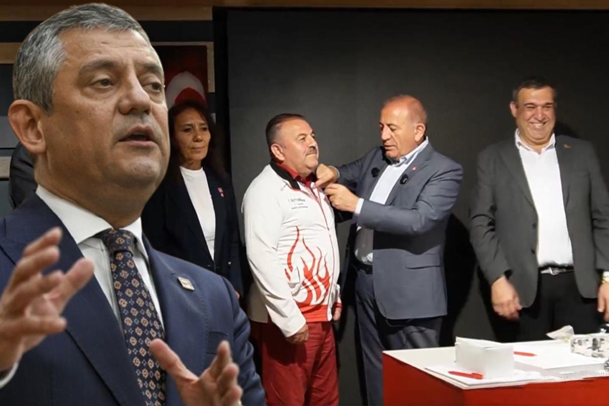 Gürsel Tekin, CHP'ye Dönen Üyelere Rozetlerini Taktı