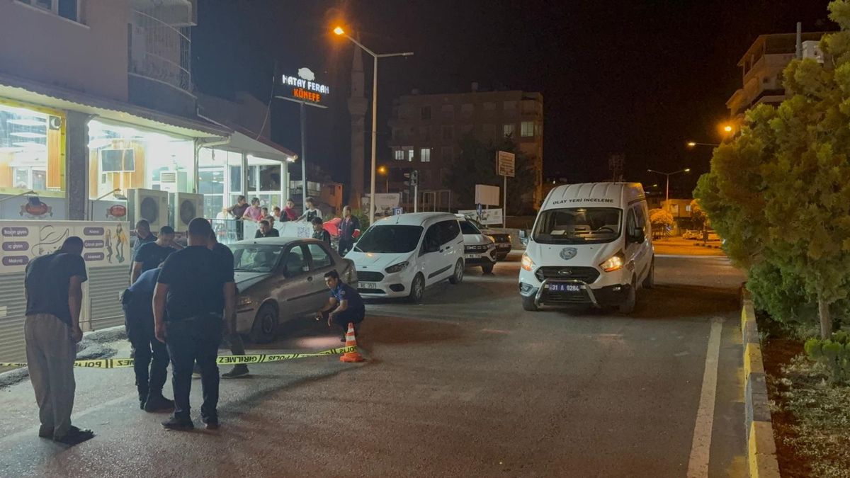 Reyhanlı'da İş Yerine Silahlı Saldırı: 1 Yaralı