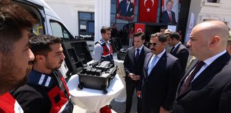 Hatay'da sınır güvenliği ve düzensiz göçle mücadele için 13 dron hizmete alındı
