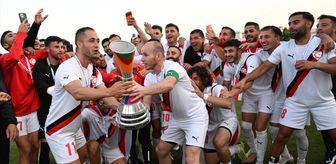 KKTC A Milli Futbol Takımı, CONIFA Turnuvası'nda Avrupa şampiyonu oldu